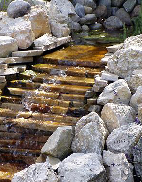 Wasserlauf - Gartenanlage
